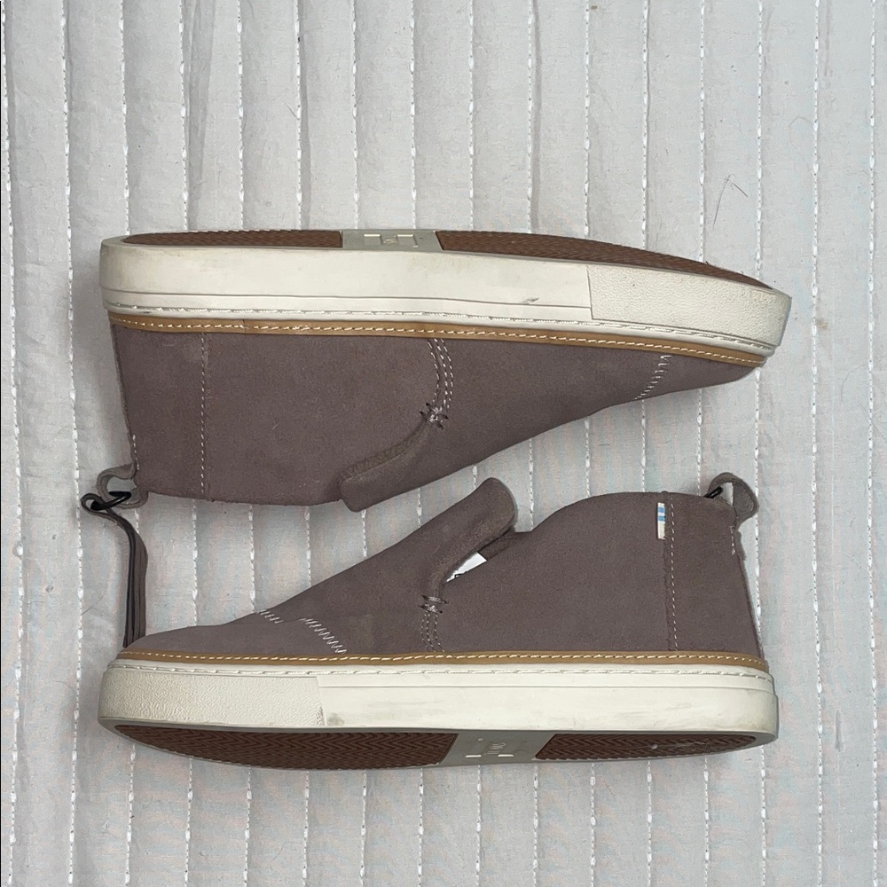 Toms Taupe Slip-On Sneakers